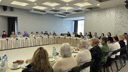 Совет старейшин Союза женщин Белагропромбанка провел круглый стол в Борисове